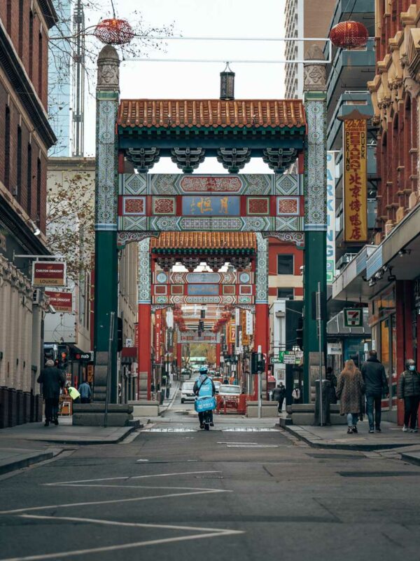 China town in Melbourne