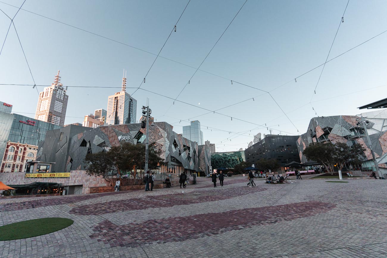Melbourne itinerary - Fed Square