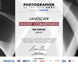 Photographer of the Year 2021 - Highly Commended Award Landscape
