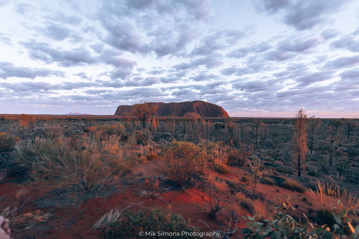 Uluru with Sunrise Cloudy TL8- BLOGPOST