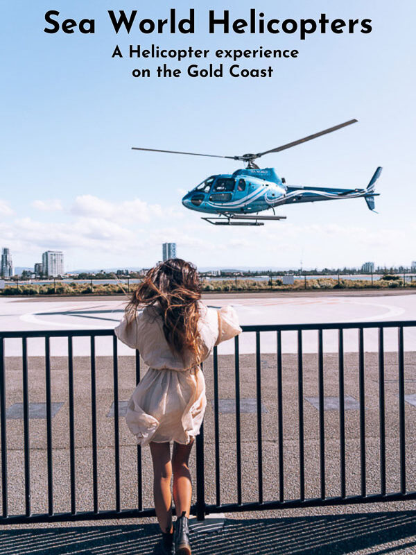 A helicopter experience on the Gold Coast with Sea World Helicopters- PINTEREST