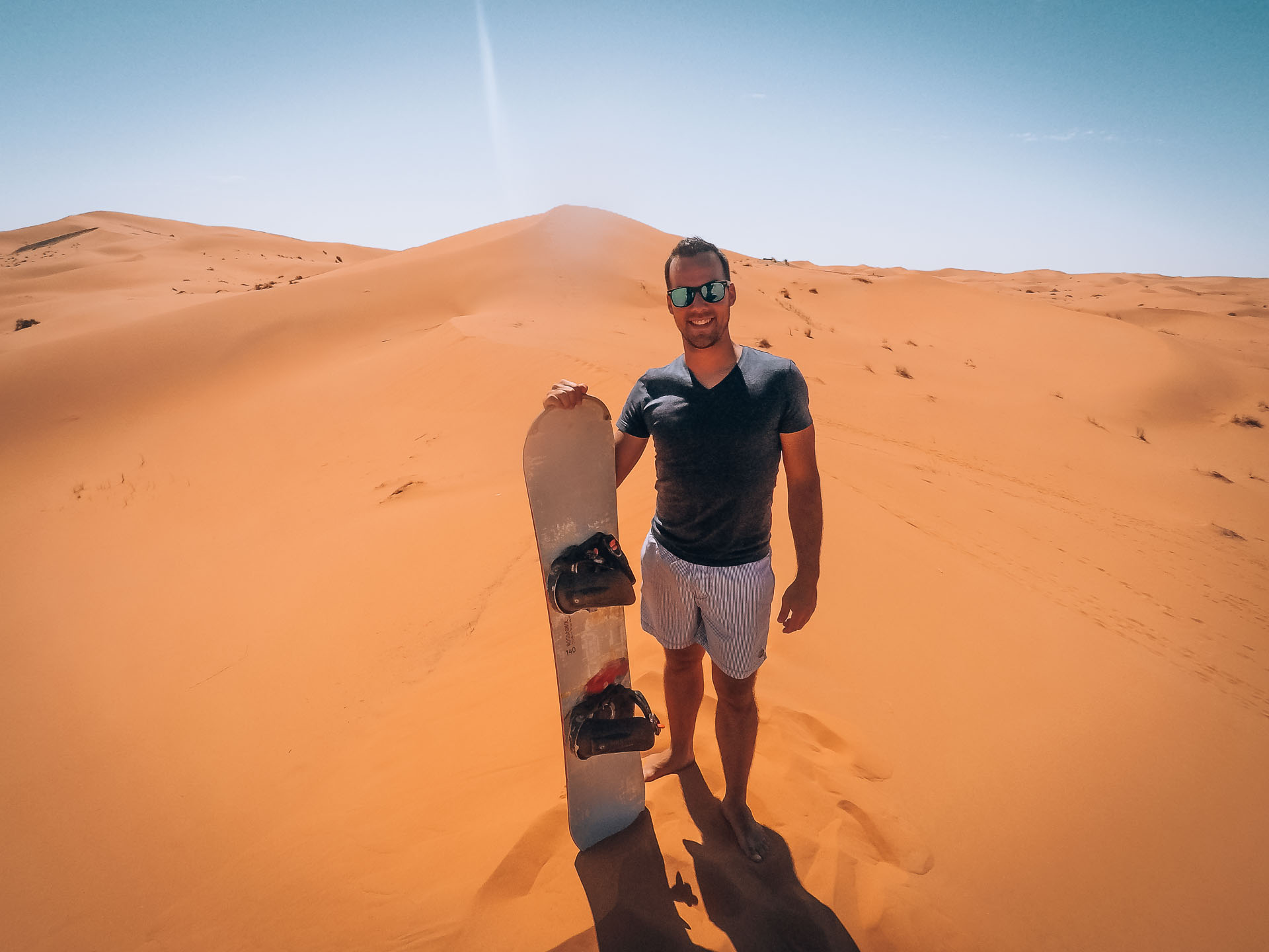 Sahara Luxury Desert Camp - Sandboarding