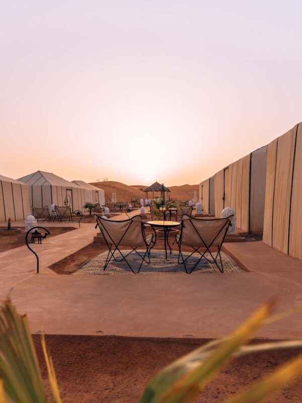 Sahara Luxury Desert Camp - sunset drive to the camp3- BLOGPOST HQ