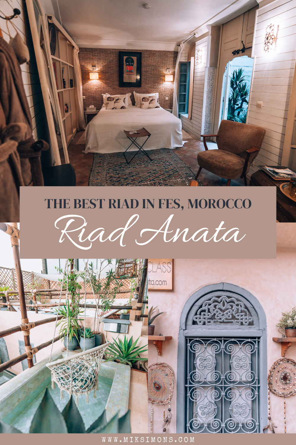 5 reasons to stay at the best riad in Fez, Riad Anata