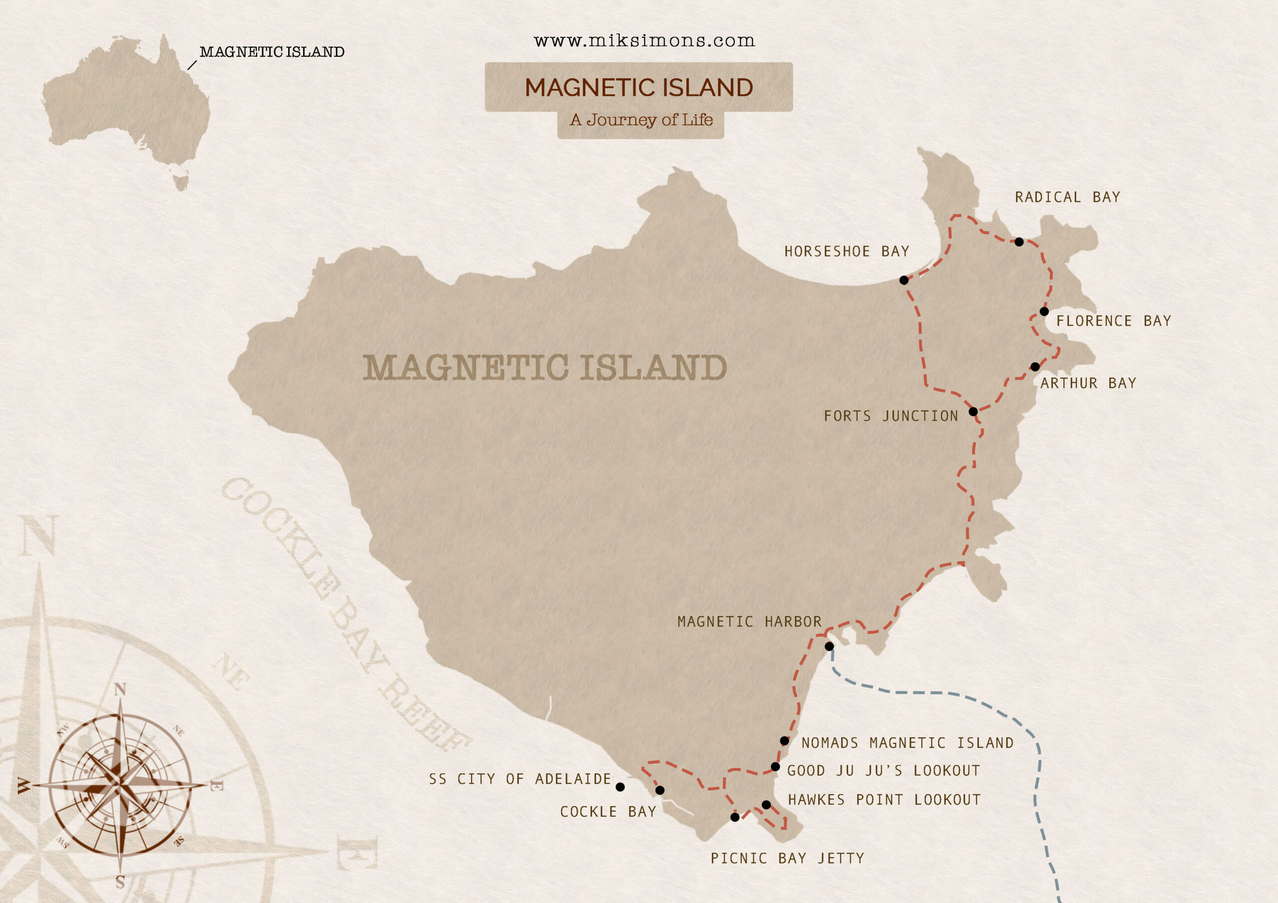 Magnetic Island 2022 - Adventure Map