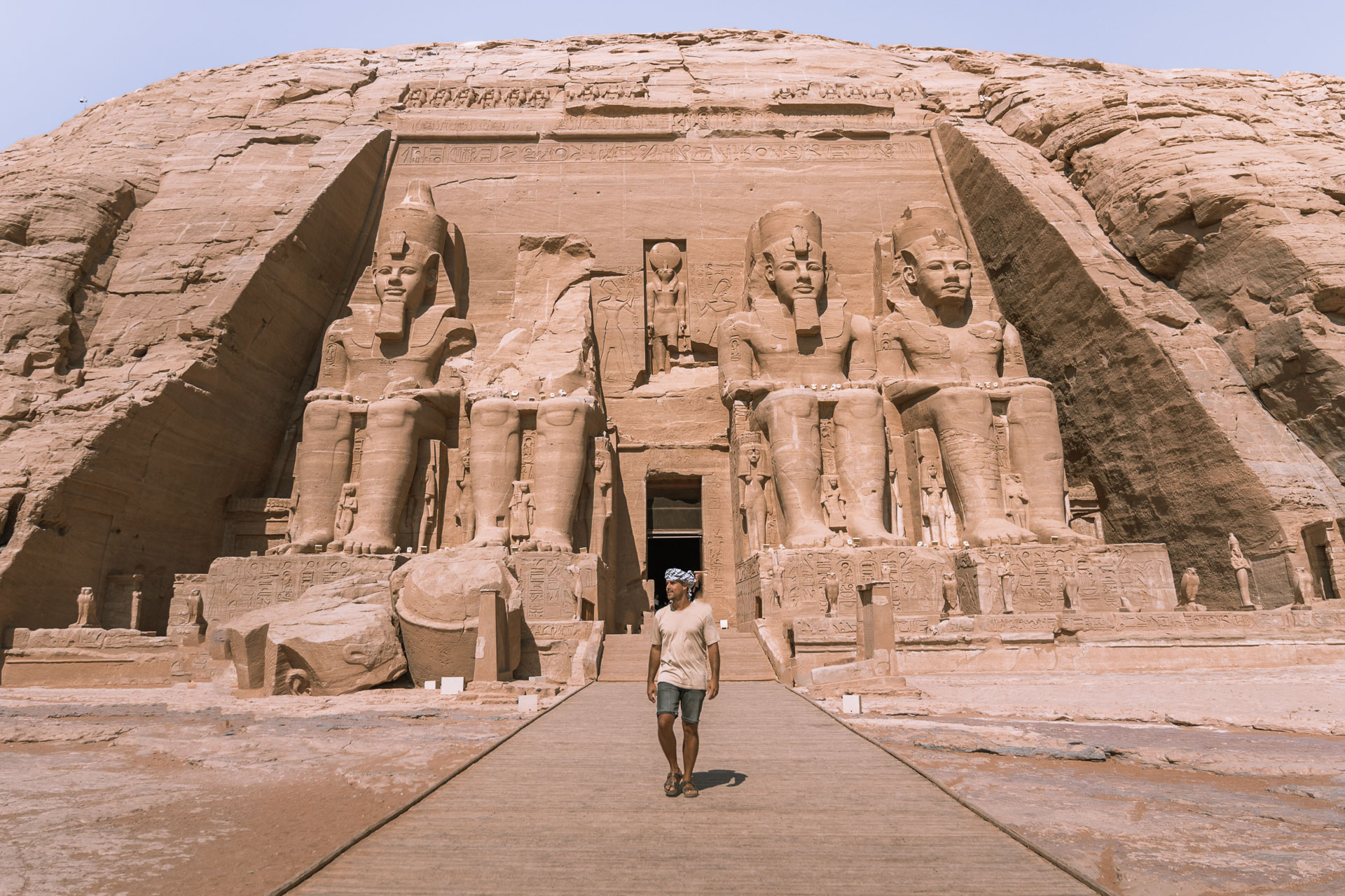FROM ASWAN TO ABU SIMBEL IN EGYPT